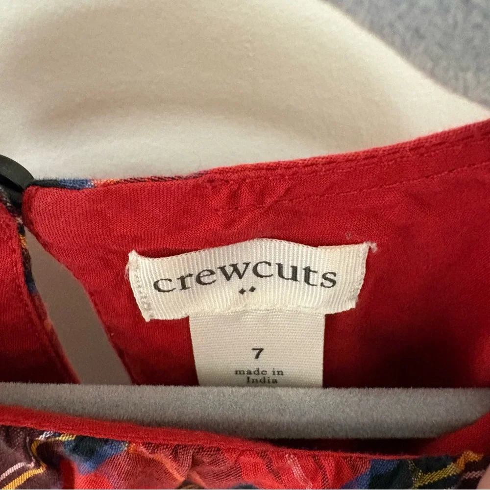 J. Crew Plaid Kids Dress